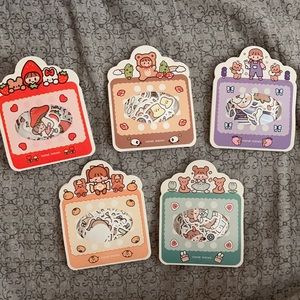 Cute stickers (5 pack)